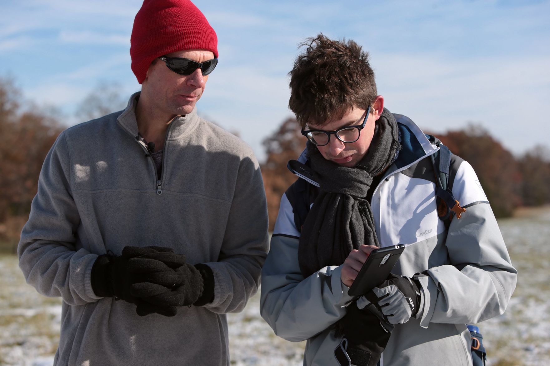 Searching for meteorites